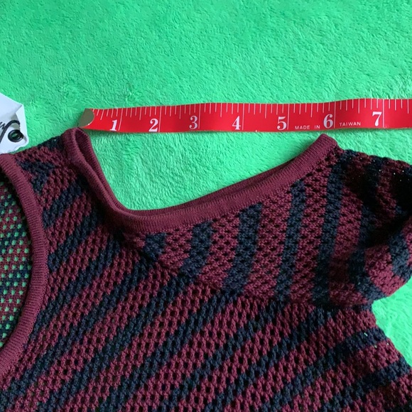 rag & bone/jean cold shoulder striped cotton long sleeve top - Picture 11 of 14